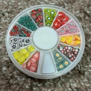 NEW Faux Nail Art Fruit Themed Charms Mini Crafting